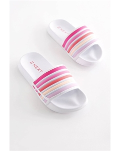 Шлепанцы на липучках, белый Next