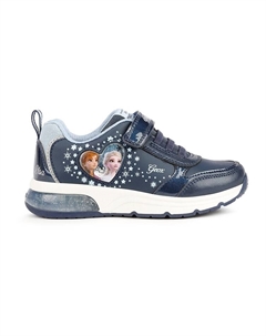 Кроссовки на шнуровке, темно-синий Geox