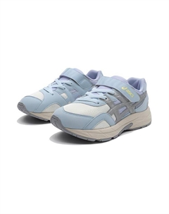 Кроссовки Contend Kids PS Low-top бежевые/синие/серые, бежевый/синий/серый Asics