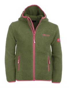 Флисовая куртка Mandal, хаки Trollkids