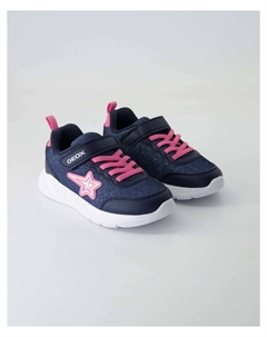 Кроссовки на шнуровке, синий Geox