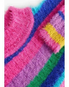 Вязаный свитер FLUFFY REGULAR FIT, розовый Next