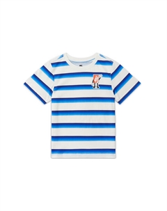 Детская футболка, синий/белый Nike