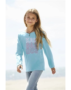 Рубашка с длинными рукавами, слегка приталенного кроя, мятный Kangaroos