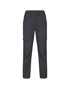 Трекинговые брюки Women's Lite Standard Zip Off Pant, цвет Magnetite Haglöfs