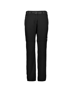 Брюки на молнии Women's Zip Off Pant, цвет Nero Cmp