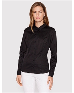 Рубашка узкого кроя, черный Guess