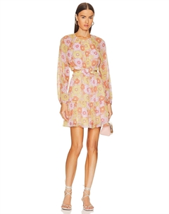 Платье мини Cadi, цвет Pink Multi Steve madden