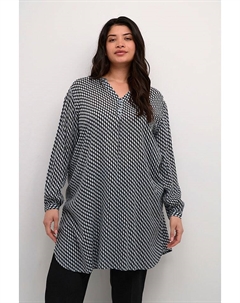 Туника, цвет schwarz/hellblau Kaffe