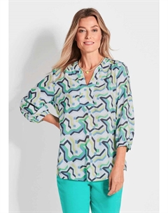 Туника, цвет grün/gemustert Goldner