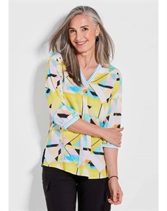 Туника, цвет gelb/schwarz/gemustert Goldner