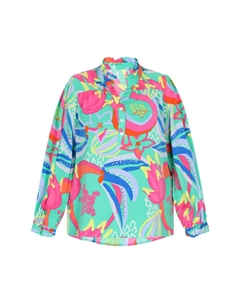 Блузка, зеленый Izia