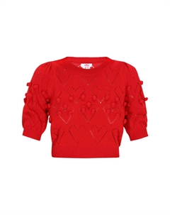 Блузка, красный Mymo