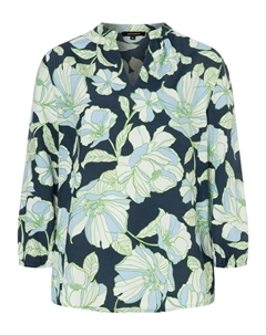 Блузка, темно-синий More&more