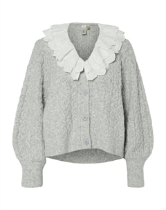 Кардиган, цвет strickjacke 'elvira' grau Y.a.s