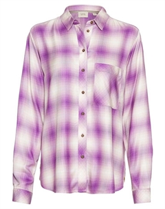 Блузка, цвет violett-weiß Camel active