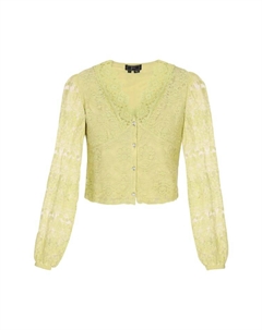 Блузка, зеленый Faina