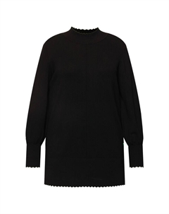 Пуловер, черный Ulla popken