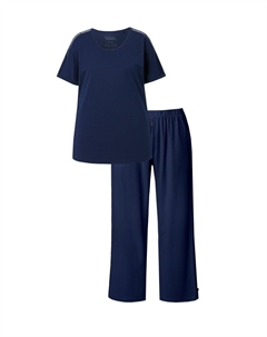 Пижама, темно-синий Ulla popken