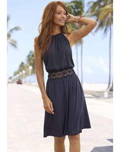 Платье до колена, темно-синий Vivance