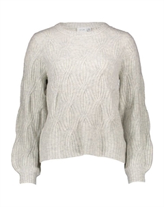 Пуловер, светло-серый Vila