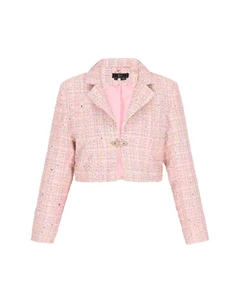 Блейзер, цвет pink multicolor Faina