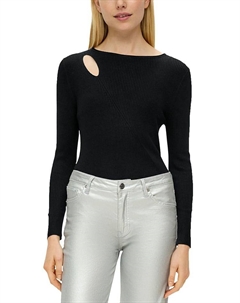 Пуловер, черный S.oliver