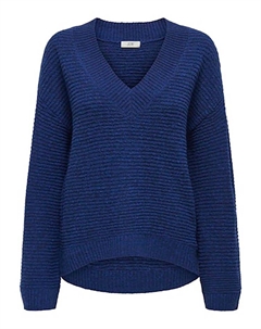 Пуловер, темно-синий Jdy