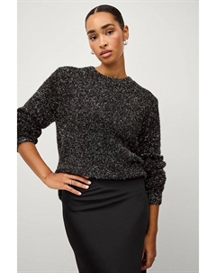 Пуловер, черный Ellos