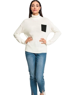 Пуловер, цвет creme/schwarz Heine