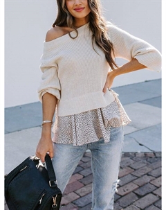 Пуловер, кремовый Milan kiss