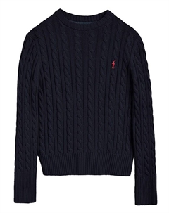 Пуловер, темно-синий Polo club