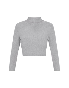 Свитер, цвет light grey melange Mymo