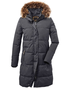 Стеганое пальто, антрацит Killtec