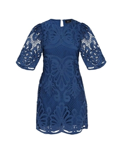 Платье до колена, темно-синий Faina