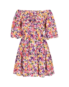 Платье до колена, цвет violet multicolor Mymo