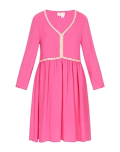 Платье до колена, розовый Izia