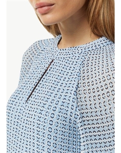 Короткое платье, синий Comma,