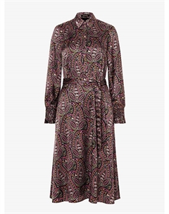 Платье до колена, цвет schwarz/pink More&more