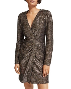 Короткое платье, цвет gold/schwarz Scotch&soda