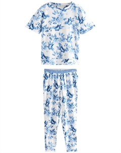 Пижама, светло-синий Next