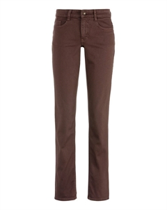 Джинсы свободного кроя, коричневый Mac