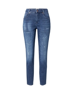 Облегающие джинсы, синий деним Mac