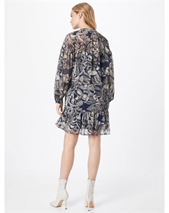 Платье-рубашка, темно-синий Esprit