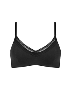 Бюстгальтер без косточек, черный Sloggi