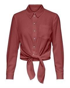 Блузка LECEY, бордовый Only