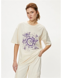 Рубашка, бежевый Koton