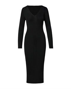 Платье, черный Comma,