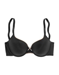 Бюстгальтер-футболка, черный Lascana