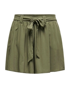 Плиссированные брюки свободного кроя NOVA JASMIN, оливковый Only